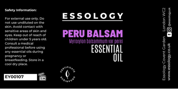 peru balsam essential oil